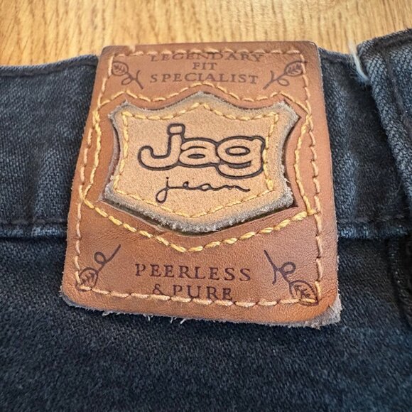 JAG Black Denim Jeans Womens Size 16 Bootcut Stretch Western Glove Works - Picture 3 of 8